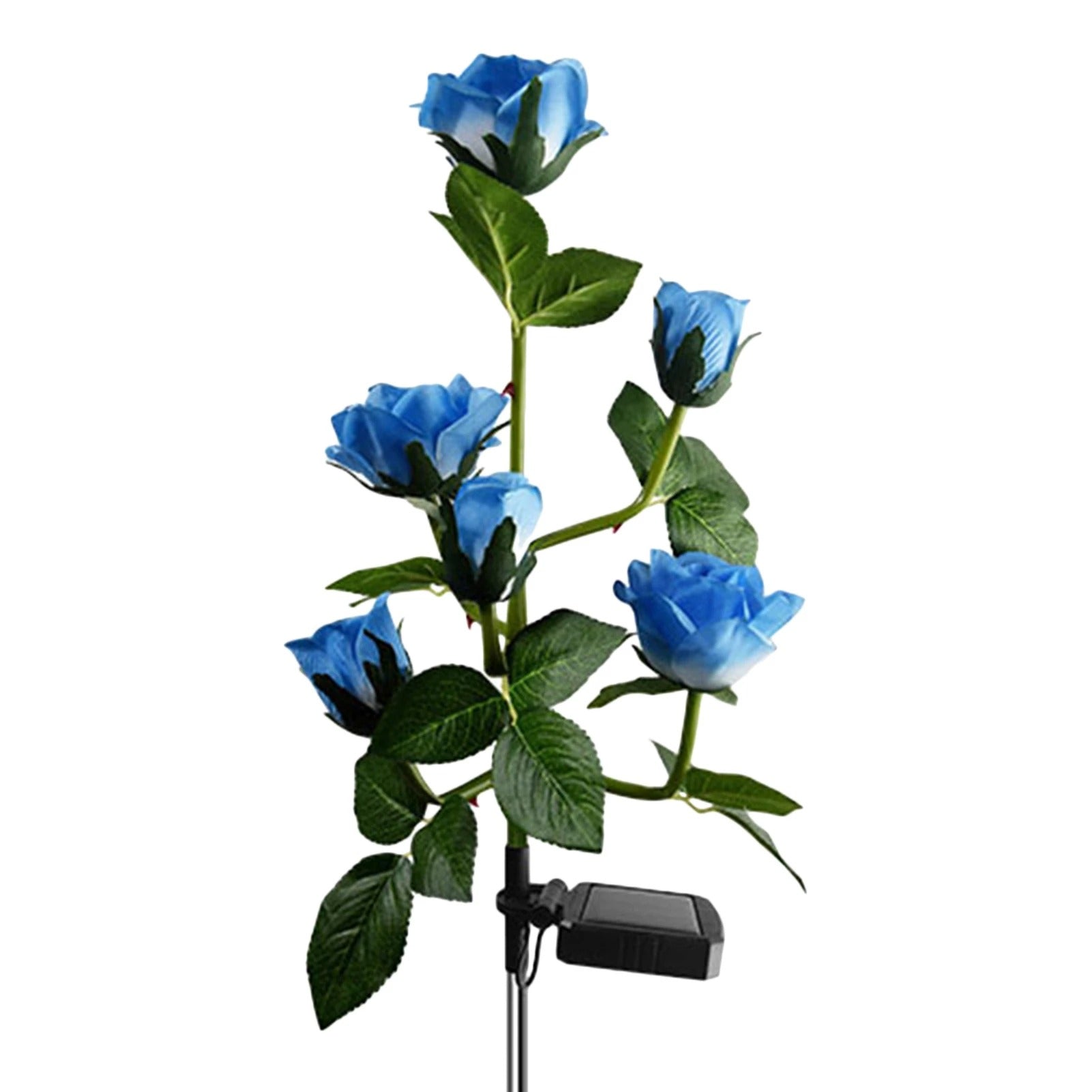 Solar Rose Light Flower Lights Lamp Red Rose Solar Rose Light Flower Lights Lamp Red Rose
